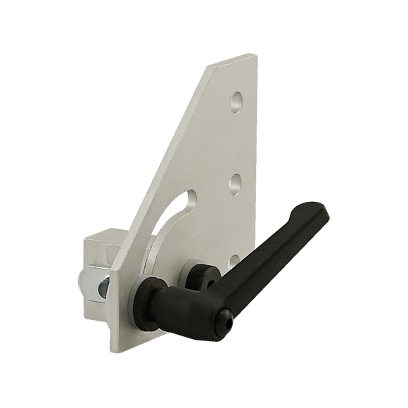 25-4139 -  25 Series 90 Degree Left Hand Pivot Bracket Assembly with "L" Handle
