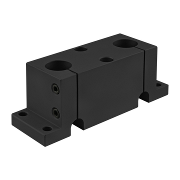 5150-BLACK -  15 Series 1" Double Shaft Stanchion Base