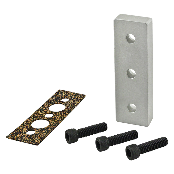 2446 -  10 Series 3-Hole Pressure Manifold Stopper Plate