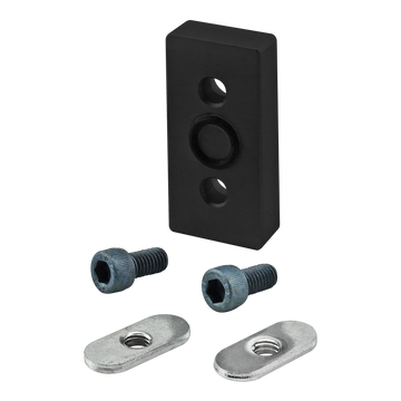25-2451-BLACK -  25 Series Pressure Manifold Tap Ready Access Plate