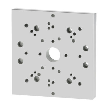 40002-CP -  Robot Mounting Plate: 8.00" x 8.00" x 0.750" Cobot Mounting Plate