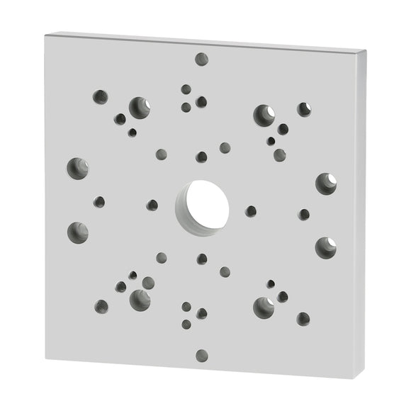 40002-CP -  Robot Mounting Plate: 8.00" x 8.00" x 0.750" Cobot Mounting Plate