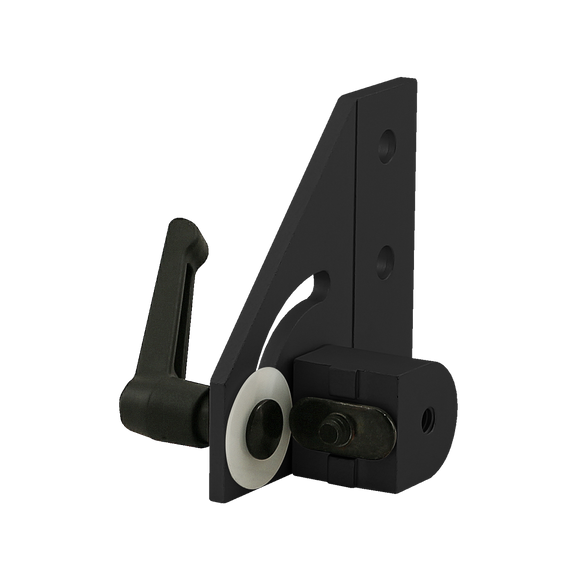 4148-BLACK -  10 Series 90 Degree Right Hand Pivot Bracket Assembly with "L" Handle