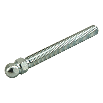 12402 -  Swivel Foot Threaded Stem: M12 x 100.00mm