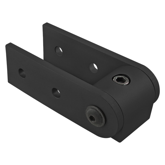 4398-BLACK -  15 Series 90 Degree&nbsp;Standard Structural Pivot Assembly with Dual Straight Arms