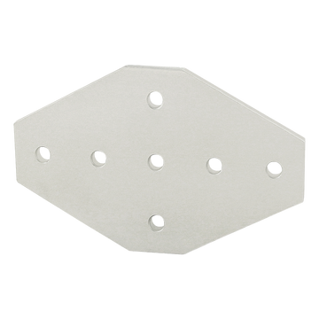 25-4135 -  25 Series 7 Hole - Cross Flat Plate