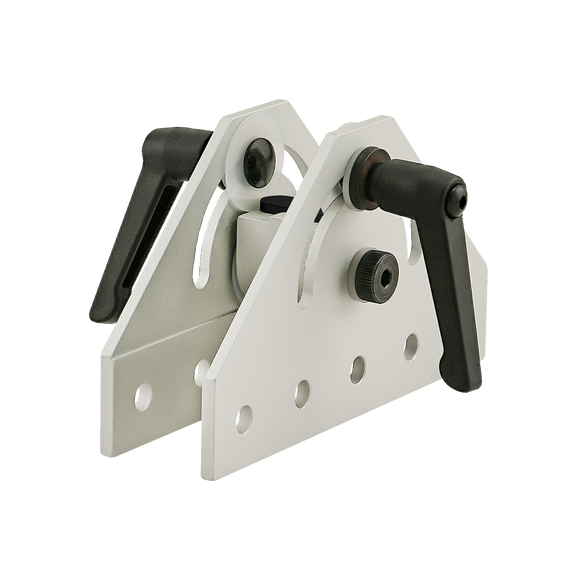4053 -  10 Series 180 Degree Double Pivot Bracket Assembly with "L" Handles