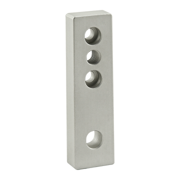 2168 -  10 Series 4 Hole - Leveling Anchoring Base Plate: 3/8-16 Tap