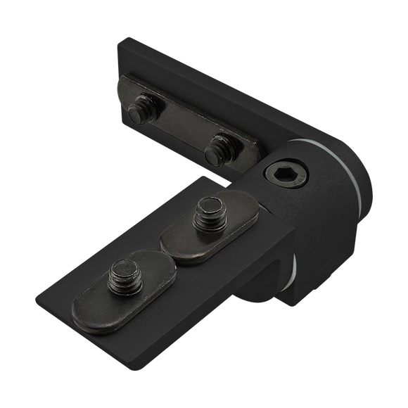 4161-BLACK -  10 Series Standard 0 Degree Dynamic Pivot Assembly with Straight and "L" Arm
