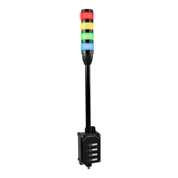 21014 -  Andon Light Assembly, 4 colors, 4 button box