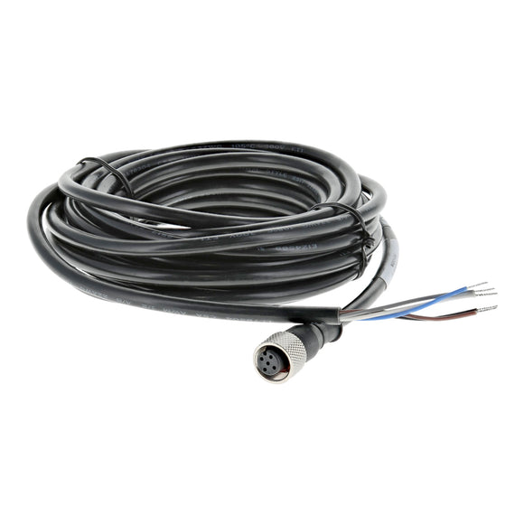 20450 -  M12 PVC Cordset to Flying Lead Cable, 5 Pin, 5m, 16 ft