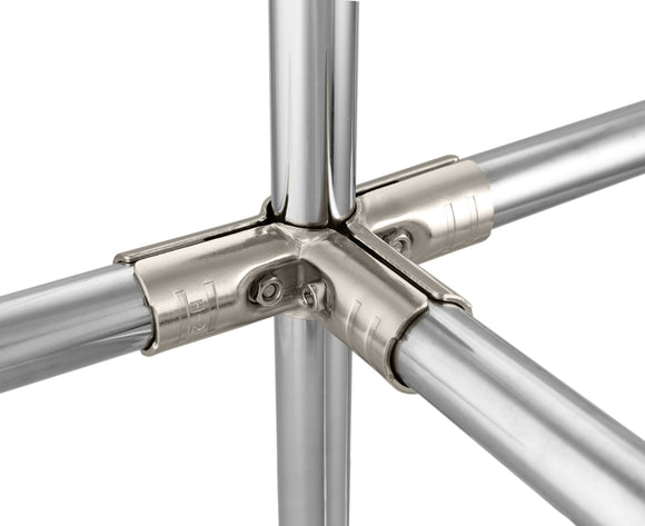 HJ-3NP -  4-Way Cross Joint Set Steel - ESD
