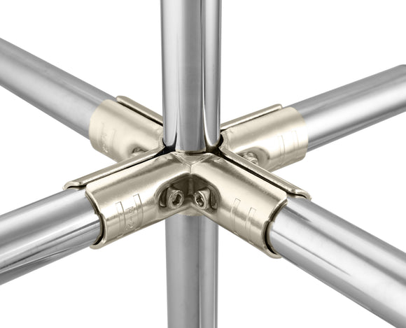 HJ-5NP -  5-Way Cross Joint Set Steel - ESD