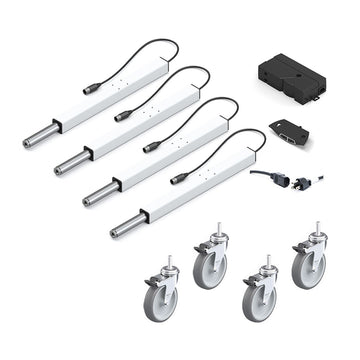 L-M132012K4C -  Motor Driven 12" Lift Kit with Caster - 1320 lb