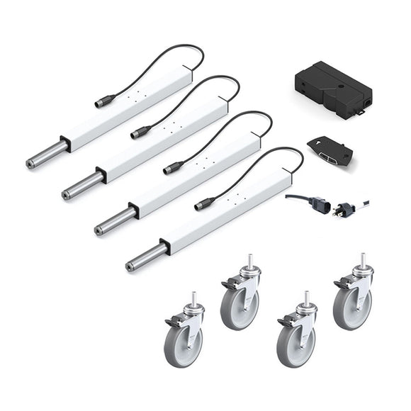 L-M132012K4C -  Motor Driven 12" Lift Kit with Caster - 1320 lb