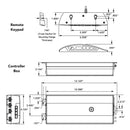L-M132012 -  Motor Driven 12" Lift Kit - 1320 lb-6