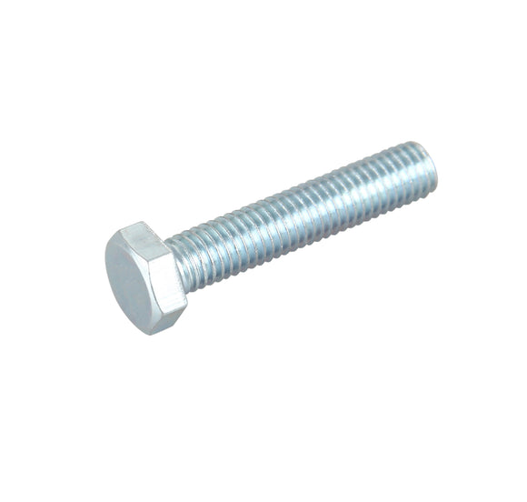 M8-35B -  Bolt for 4" Caster White Zinc