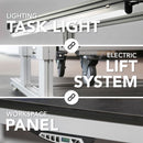 Q-102130 -  Heavy Duty Workstation Kit with Flow Rack-4