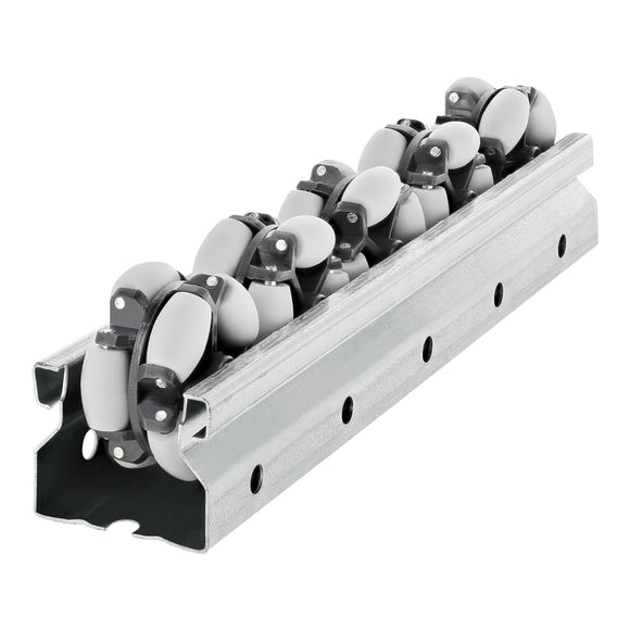 R40-RT48BD -  Bi-Directional Steel Roller Track Narrow