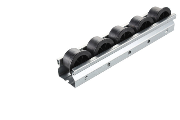 R40-RT96FL -  Steel Roller Track Narrow with Flange