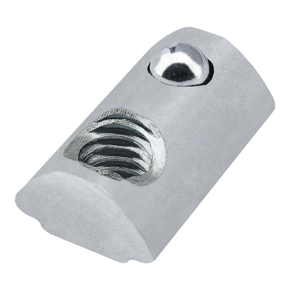 13083 -  M4 Self-Aligning Roll-in T-Nut with Ball Spring