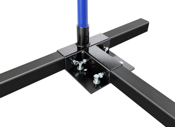 SQS-CENTERP -  Center Plate for Square Pipe with Vertical Pipe