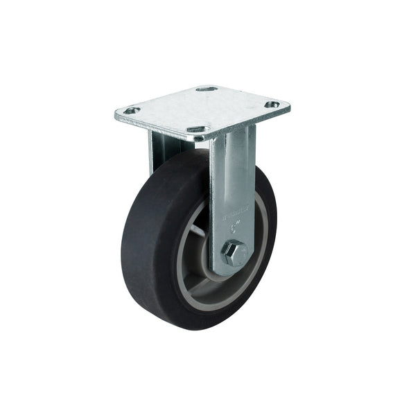 W-6PF -  Heavy-Duty Flange Mount Rigid Caster: 6.00"