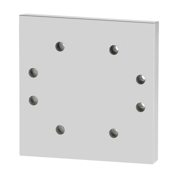 40006-BP -  Robot Mounting Plate: Blank 8.00" x 8.00" x 0.750" Universal Cobot Mounting Plate